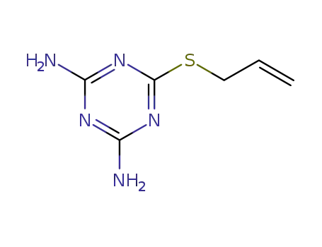 2-(Allylthio)-4,6-diamino-S-triazine