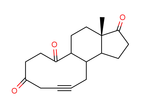 Molecular Structure of 26012-92-0 (5,10-secoestr-5-yne-3,10,17-trione)