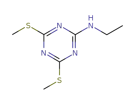 N-ethyl-4,6-bis(methylsulfanyl)-1,3,5-triazin-2-amine