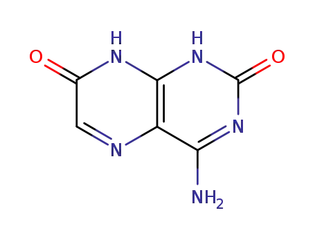 2,7(1H,8H)-Pteridinedione,4-amino-(7CI,9CI)