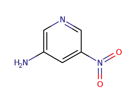 Molecular Structure of 934-59-8 (5-NITRO-PYRIDIN-3-YLAMINE)