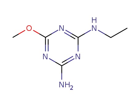 2-Amino-4-ethylamino-6-methoxy-s-triazine