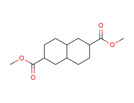 Molecular Structure of 3068-02-8 (Decahydro-2,6-naphthalenedicarboxylic Acid Dimethyl Ester)