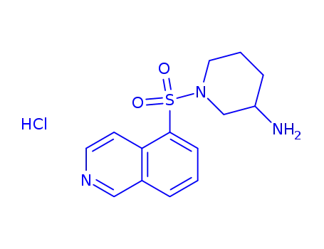 (R)-1-(이소퀴놀린-5-술포닐)-피페리딘-3-일아민 이염산염