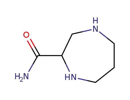 Molecular Structure of 220364-87-4 (1H-1,4-Diazepine-2-carboxamide,hexahydro-(9CI))