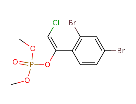 りん酸2-クロロ-1-(2,4-ジブロモフェニル)エテニルジメチル