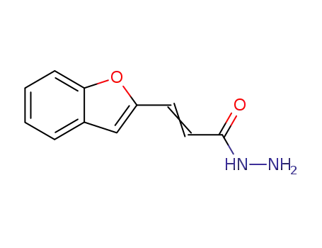 β-(ベンゾフラン-2-イル)アクリル酸ヒドラジド