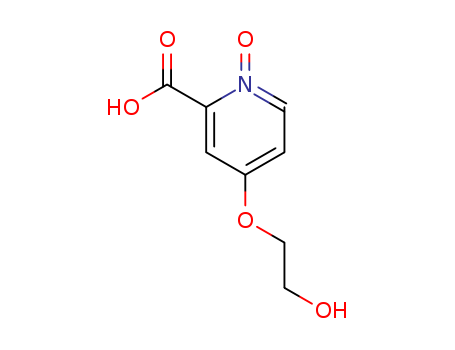 4-(-β-Hydroxy-ethoxy)-picolinsaeure-N-oxid