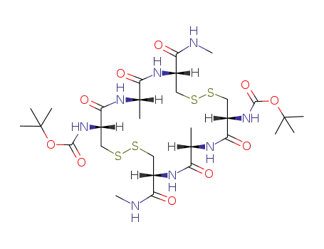 (N-tert- 부틸 옥시 카르 보닐-시스테인-알라 닐-시스테인-메틸 아미드) 2