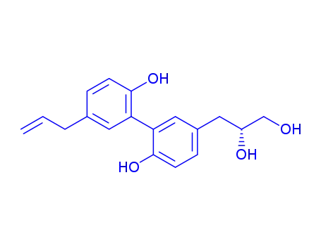 5-(2,3-Dihydroxypropyl)-5'-allylbiphenyl-2,2'-diol