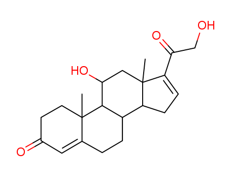 (11b)-21-Ο-benzoyl-16,17-dihydro-17-deoxy Cortisol