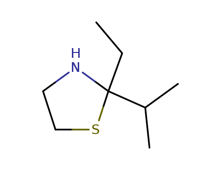 Thiazolidine, 2-ethyl-2-isopropyl- (8CI)