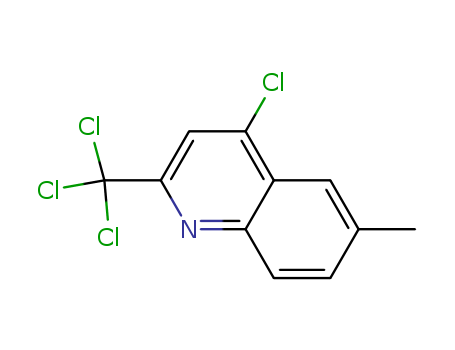 4-CHLORO-6-METHYL-2-(TRICHLOROMETHYL)QUINOLINECAS