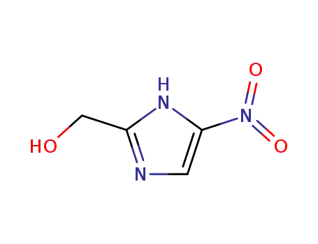 Molecular Structure of 934-63-4 (1H-Imidazole-2-methanol, 4-nitro- (9CI))