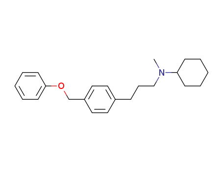 Molecular Structure of 19733-78-9 (N-Methyl-N-[3-[p-(phenoxymethyl)phenyl]propyl]cyclohexan-1-amine)