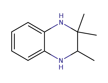 Molecular Structure of 32997-68-5 (Quinoxaline, 1,2,3,4-tetrahydro-2,2,3-trimethyl- (8CI,9CI))