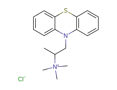 Molecular Structure of 4320-13-2 (Thiazinamium chloride)
