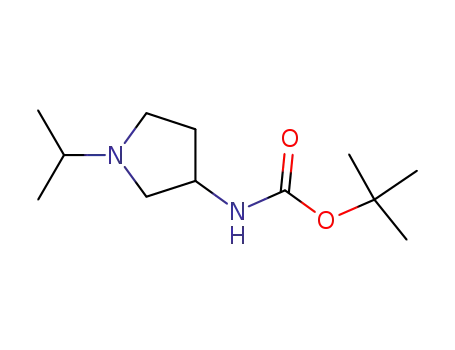 tert-부틸 1-이소프로필피롤리딘-3-일카르바메이트