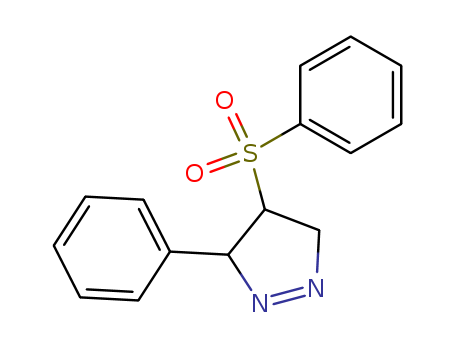 3H-Pyrazole,4,5-dihydro-3-phenyl-4-(phenylsulfonyl)- cas  93733-24-5