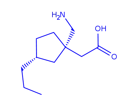 사이클로펜탄아세트산, 1-(아미노메틸)-3-프로필-, (1S,3R)-(9CI)