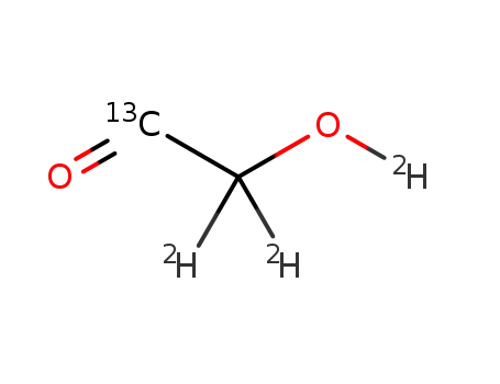 [1-<sup>(13)</sup>C,2,2-di-<sup>(2)</sup>H]-O-deuteroglycolaldehyde