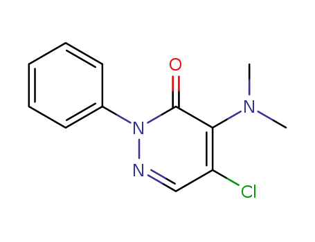 5-chloro-4-dimethylamino-2-phenyl-2H-pyridazin-3-one