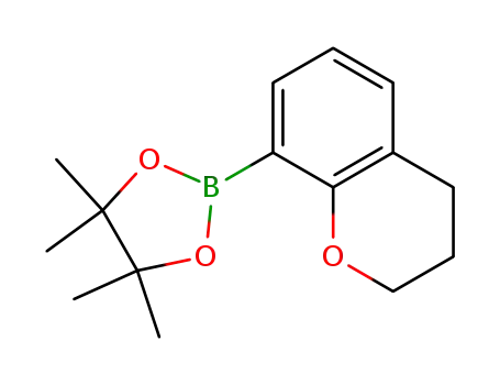 Molecular Structure of 937591-99-6 (2-(CHROMAN-8-YL)-4,4,5,5-TETRAMETHYL-1,3,2-DIOXABOROLANE)