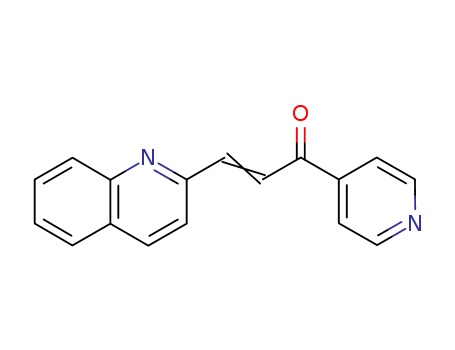 1-(4-Pyridinyl)-3-(2-quinolinyl)-2-propen-1-one