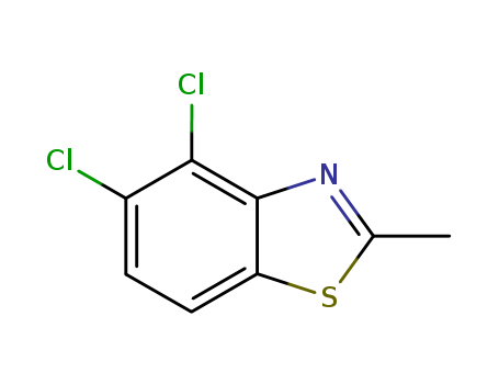 Benzothiazole,4,5-dichloro-2-methyl- cas  40671-25-8