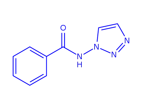 Molecular Structure of 342785-77-7 (Benzamide,  N-1H-1,2,3-triazol-1-yl-)