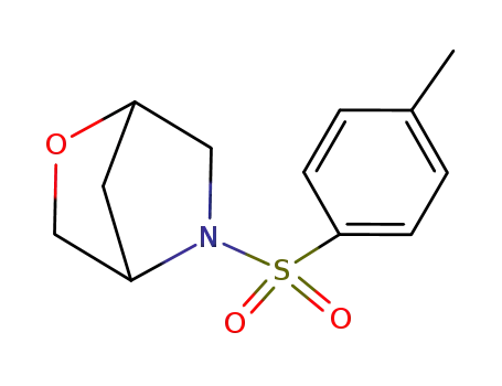Molecular Structure of 937612-36-7 (2-tosyl-5-o×a-2-aza-bicyclo[2.2.1]heptane)