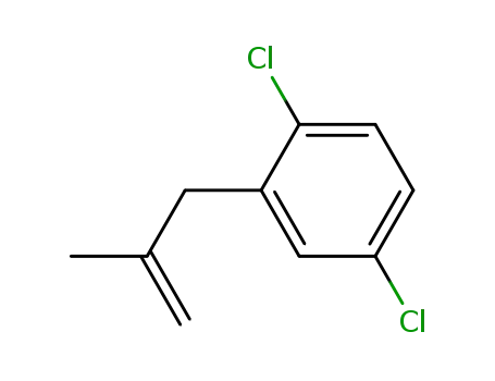 Molecular Structure of 93794-96-8 (3-(2,5-DICHLOROPHENYL)-2-METHYL-1-PROPENE)