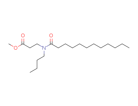 b-Alanine, N-butyl-N-lauroyl-,methyl ester (7CI,8CI)
