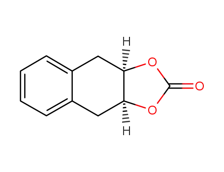 Molecular Structure of 127541-95-1 (cis-1,4-dihydronaphthalene carbonate)
