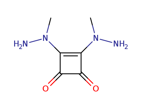 3-Cyclobutene-1,2-dione,3,4-bis(1-methylhydrazinyl)-