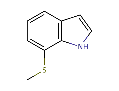 1H-인돌, 7-(메틸티오)-