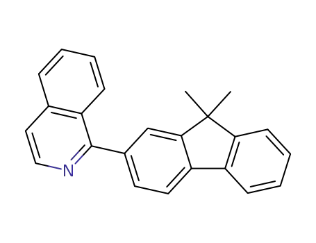 Molecular Structure of 435277-99-9 (1-(9,9-Dimethylfluuoren-2-yl)isoquinoline)