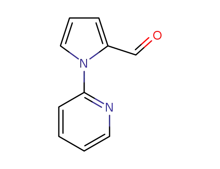 Molecular Structure of 383136-44-5 (1-(2-PYRIDINYL)-1H-PYRROLE-2-CARBALDEHYDE)