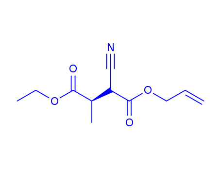 Butanedioic acid, 2-cyano-3-methyl-, 4-ethyl 1-(2-propenyl) ester (9CI)