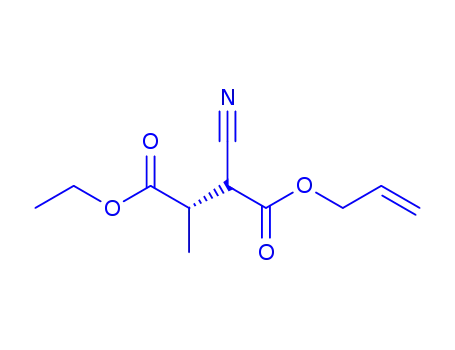부탄디오산, 2-시아노-3-메틸-, 4-에틸 1-(2-프로페닐) 에스테르, (3S)-(9CI)