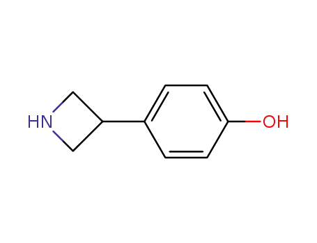Molecular Structure of 4363-15-9 (4-(azetidin-3-yl)phenol)