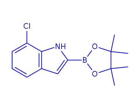 7-Chloroindole-2-boronic acid,pinacol ester