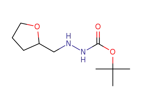 Molecular Structure of 349111-21-3 (Hydrazinecarboxylic acid, 2-[(tetrahydro-2-furanyl)methyl]-, 1,1-dimethylethyl)