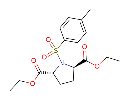 2,5-Pyrrolidinedicarboxylicacid, 1-[(4-methylphenyl)sulfonyl]-, 2,5-diethyl ester