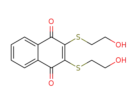 2,3-Bis(2-hydroxyethylthio)-1,4-naphthalenedione