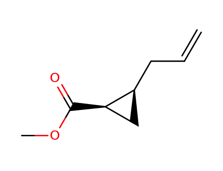 시클로프로판카르복실산, 2-(2-프로페닐)-, 메틸 에스테르, 트랜스-(9CI)