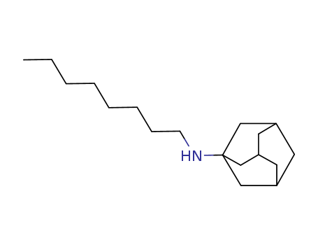 Tricyclo[3.3.1.13,7]decan-1-amine,N-octyl- cas  33211-90-4
