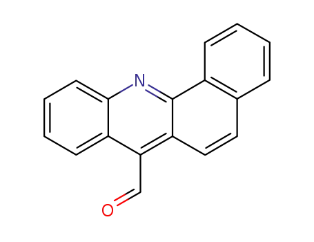 Molecular Structure of 3301-75-5 (Benz[c]acridine-7-carbaldehyde)