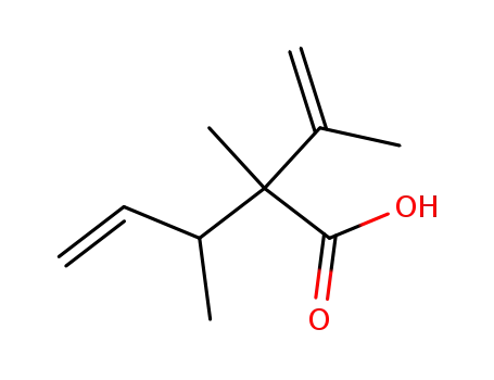 2-Isopropenyl-2,3-dimethyl-pent-4-enoic acid