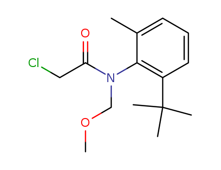 Acetamide, 2-chloro-N-[2-(1,1-dimethylethyl)-6-methylphenyl]-N-(methoxymethyl)-